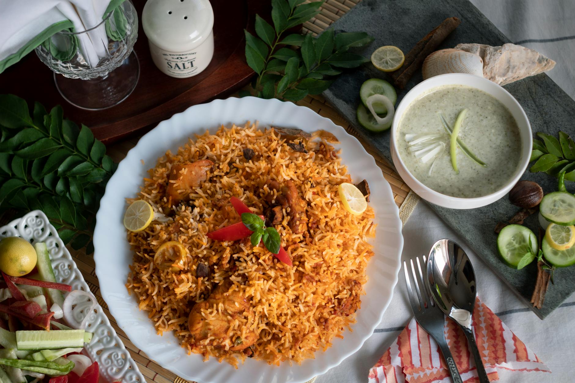 25-Min Chicken Kabsa with Spiced Rice