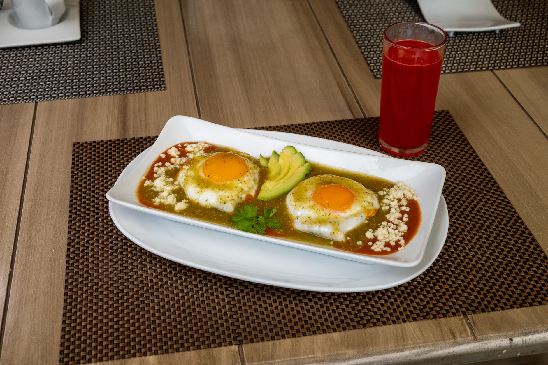 Crispy Chilaquiles Verdes with Fried Eggs