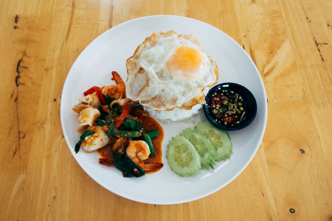 Chili Crisp Fried Rice with Crispy Eggs