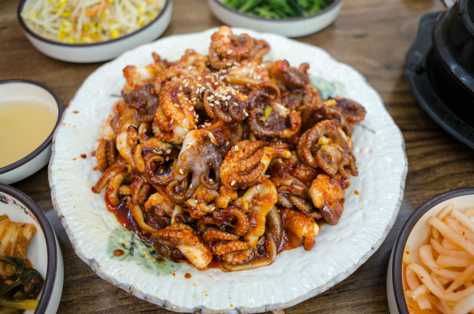Chili Crisp Octopus Stir-Fry