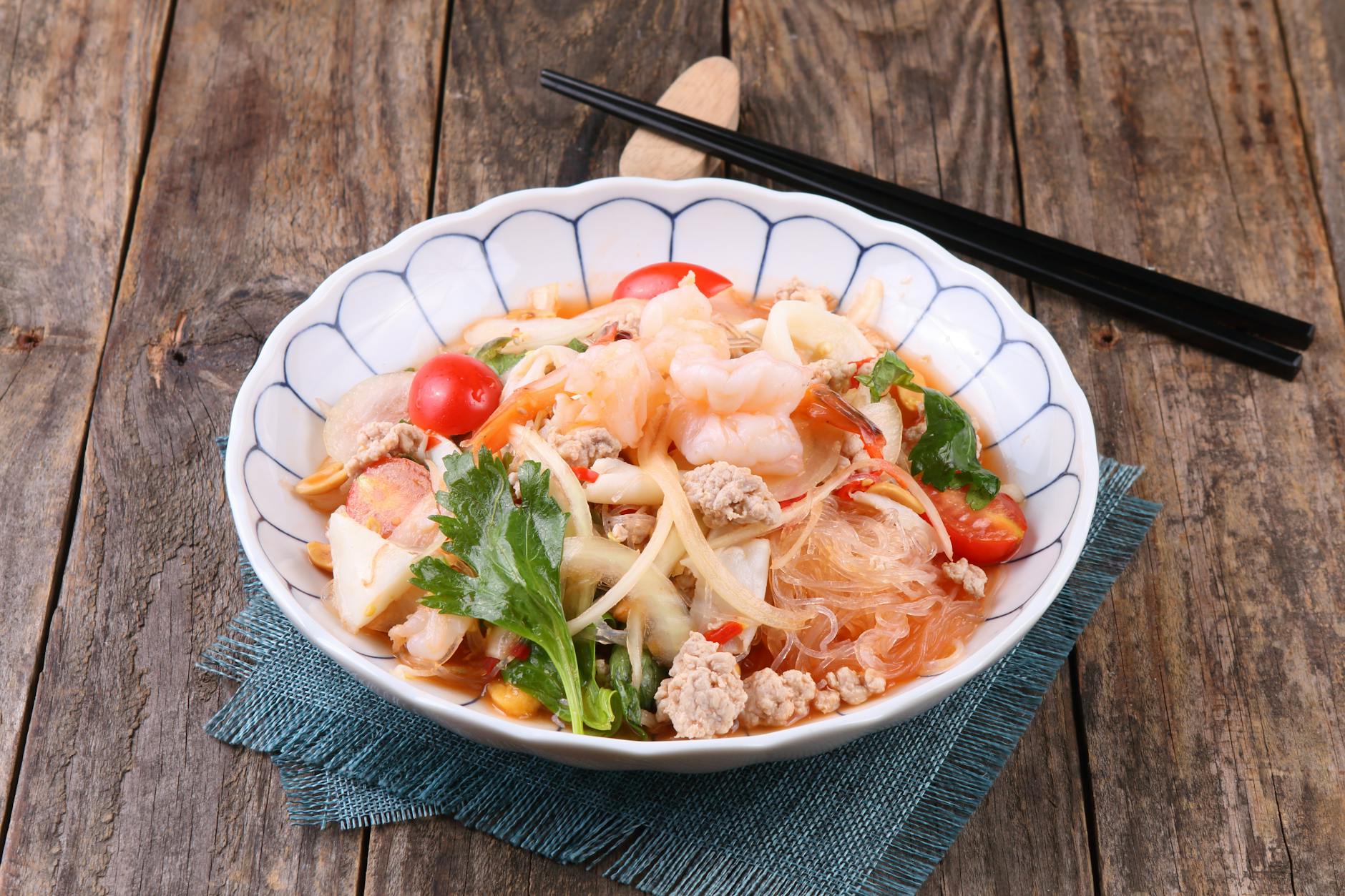 Chili Crisp Shrimp Glass Noodles