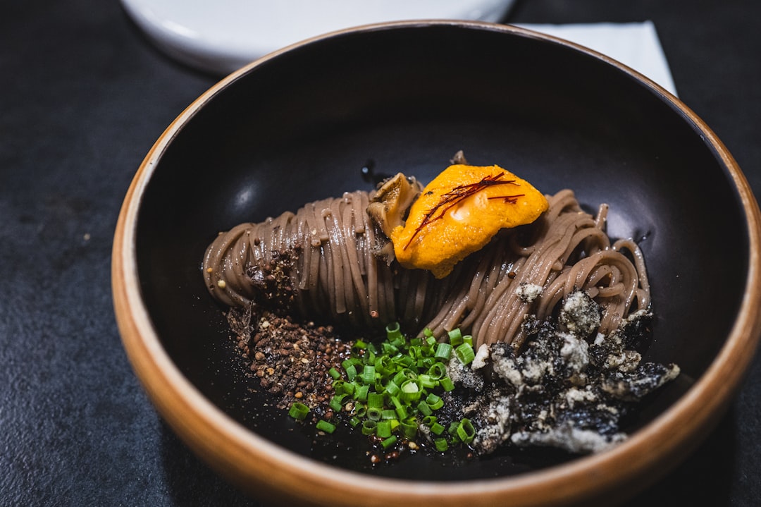 Chilled Soba with Dipping Sauce