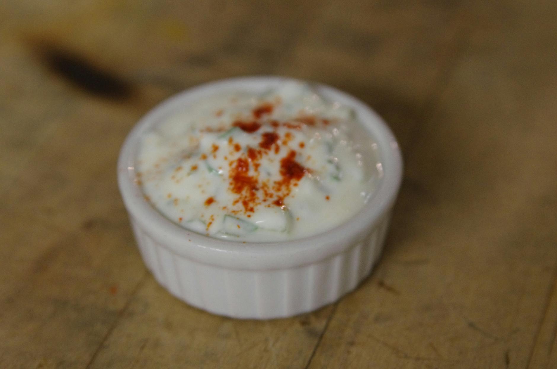 Cilantro Lime Yogurt Sauce