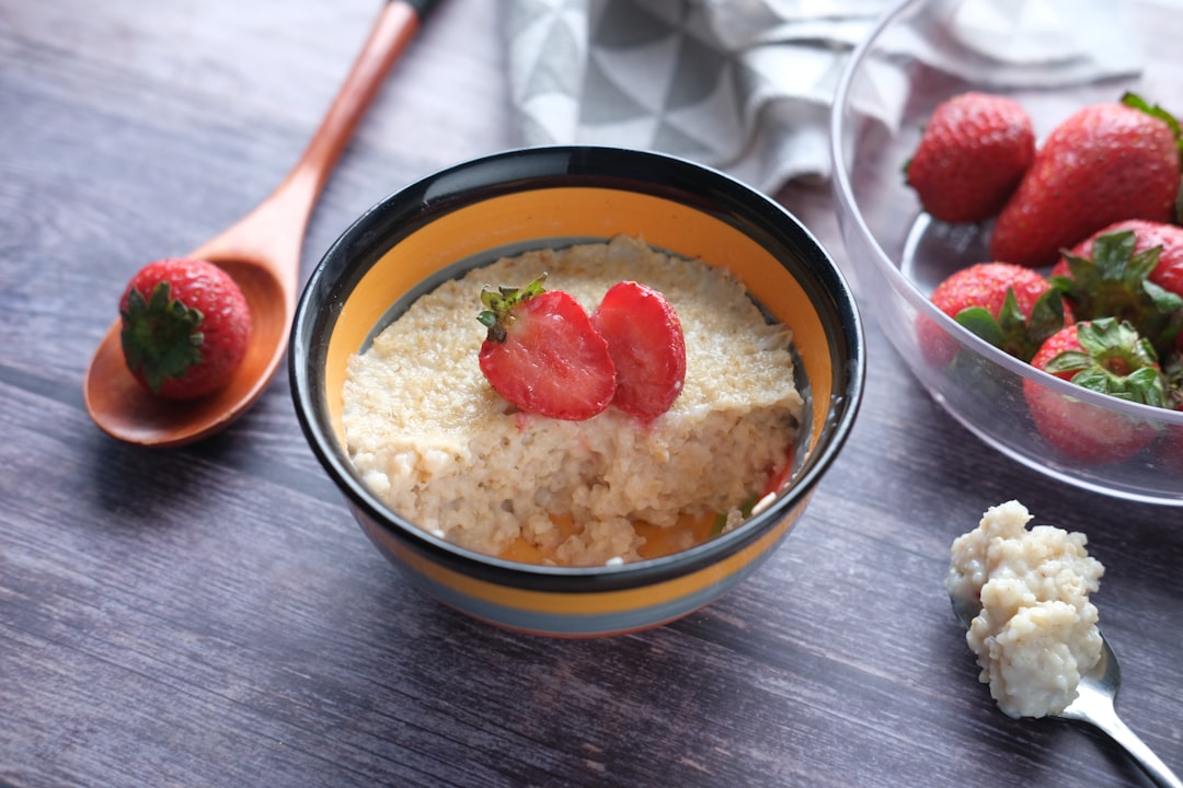 20-Min Cinnamon Rice Pudding with Strawberries