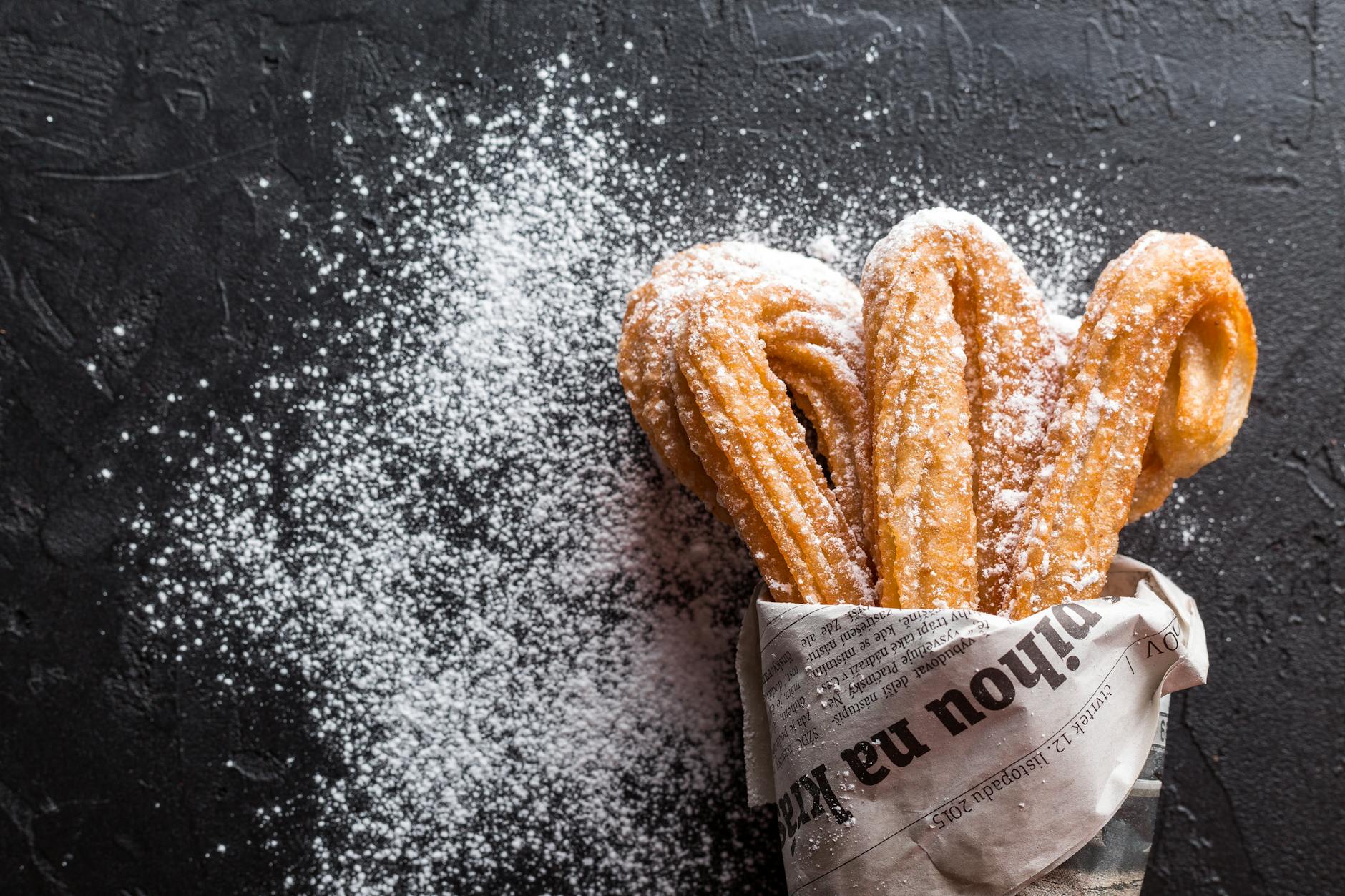15-Min Cinnamon Sugar Churros with Hot Chocolate