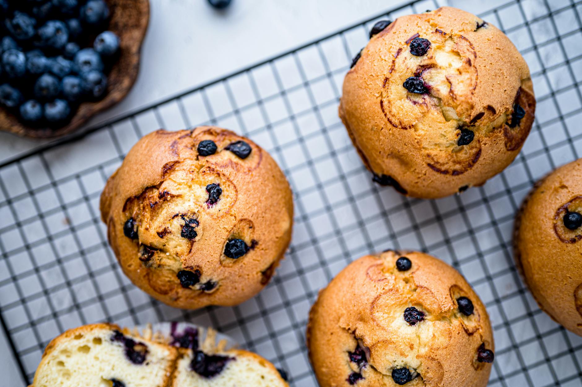Classic Blueberry Muffins