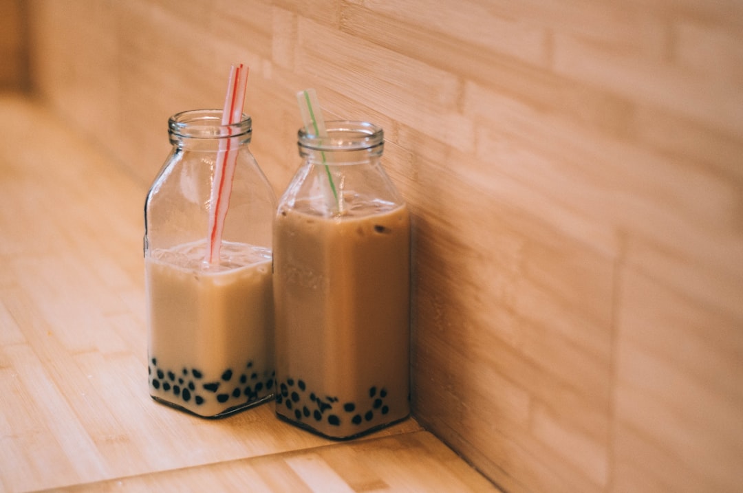 Classic Bubble Tea with Tapioca Pearls