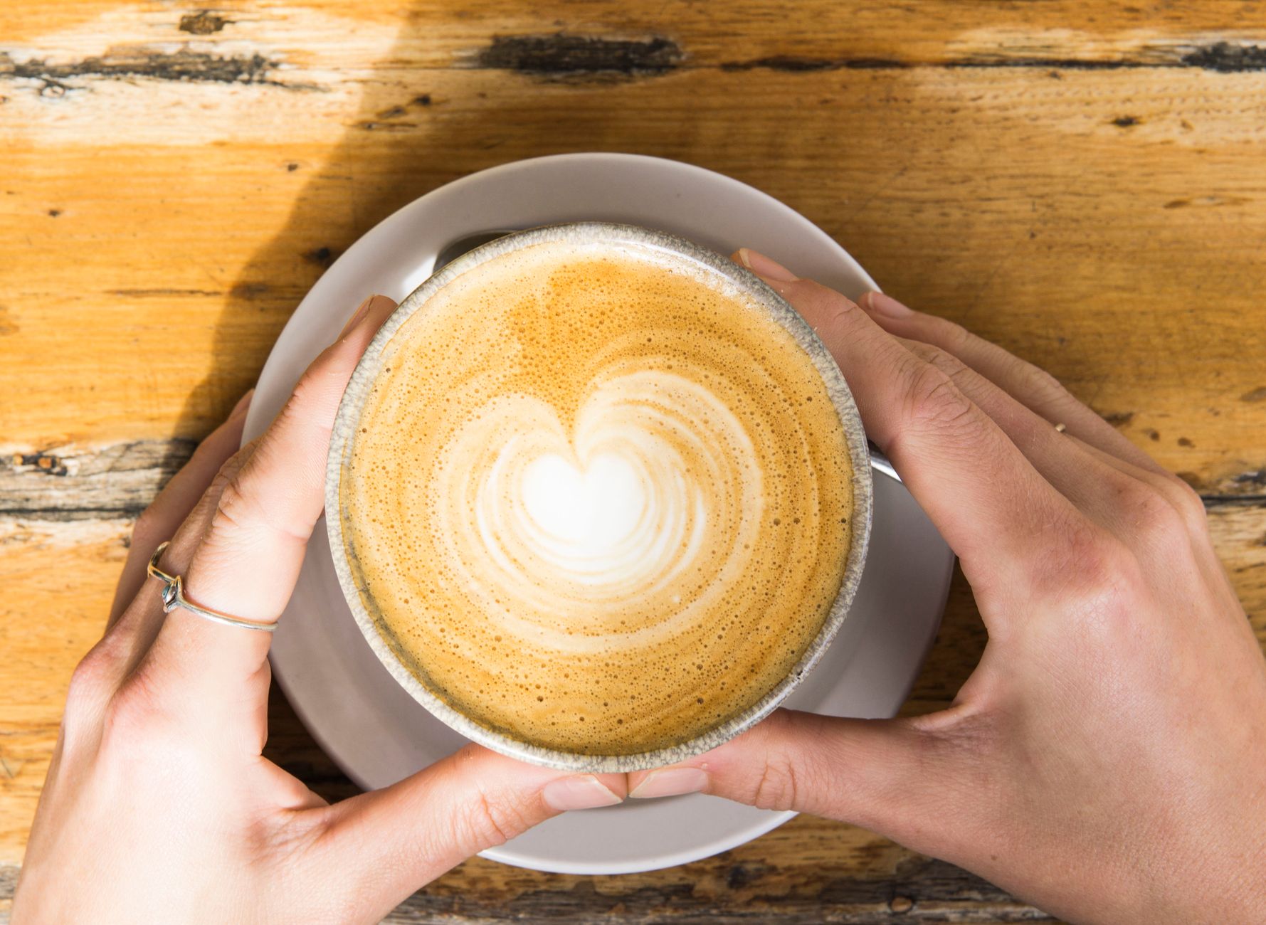 Classic Latte with Latte Art