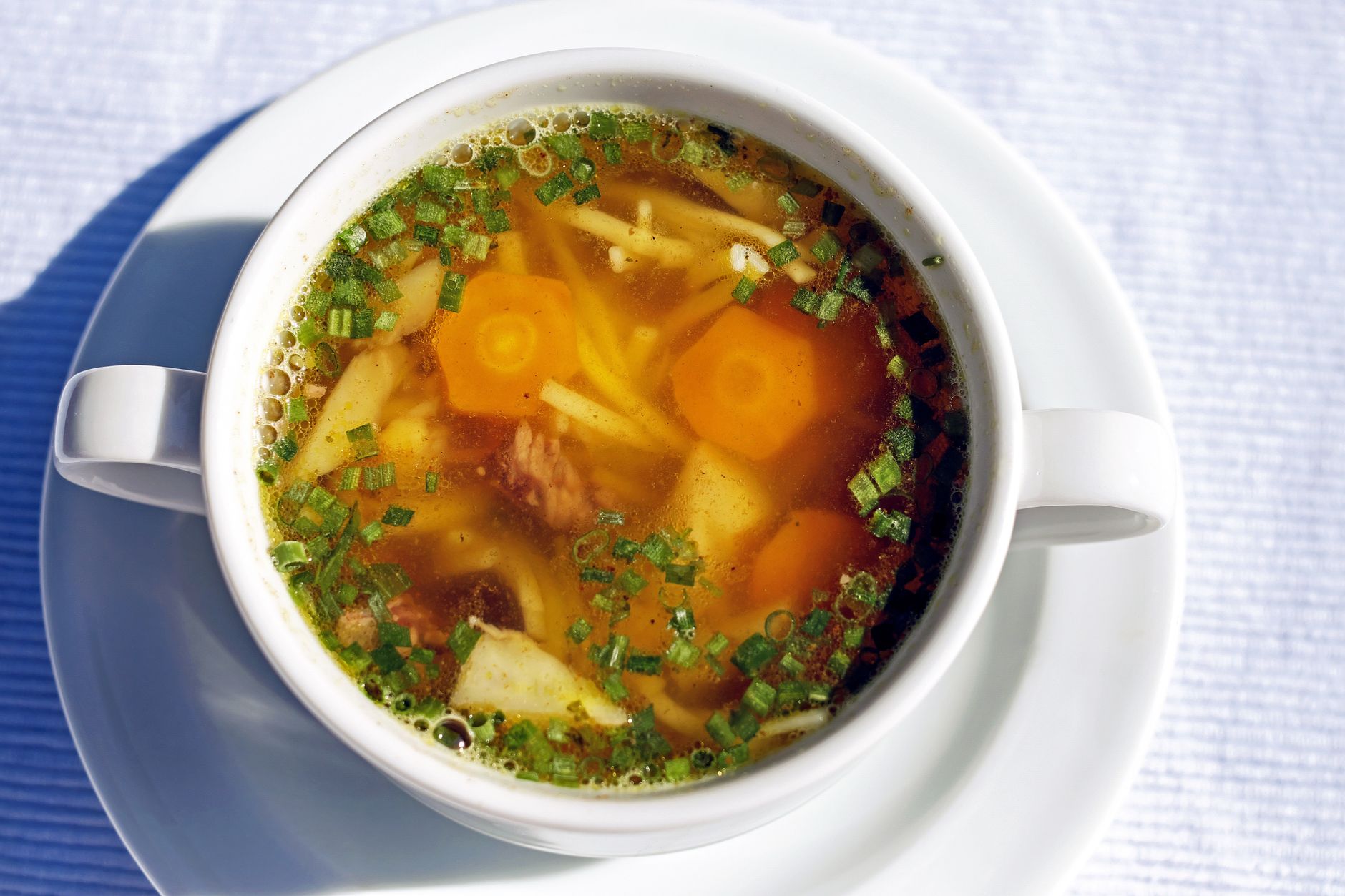 Cock-a-Leekie Soup