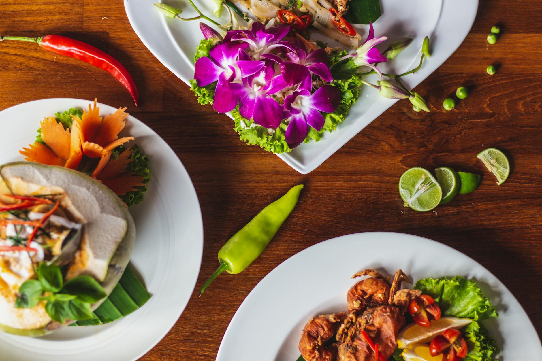 Coconut Curry Shrimp in Banana Leaf