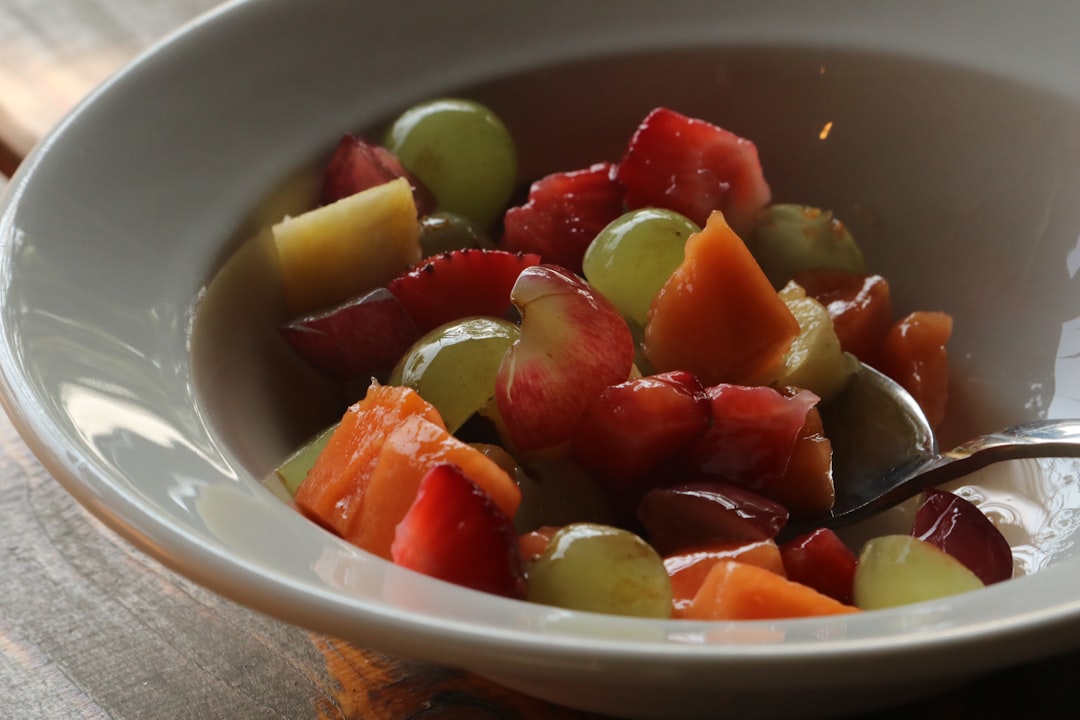 Colorful Fruit Salad with Lime & Mint