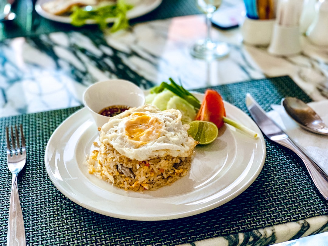 Com Rang Thap Cam — Mixed Fried Rice with Crispy Egg