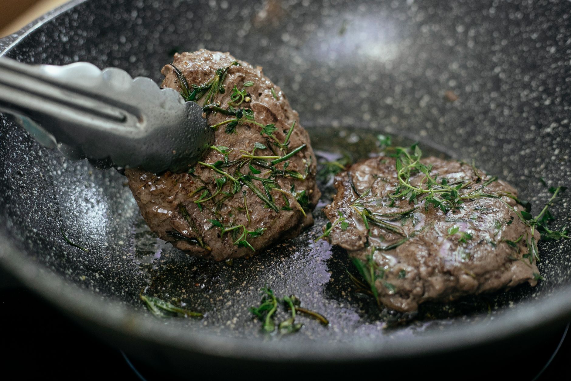 Pan-Seared Côte de Boeuf with Thyme Butter