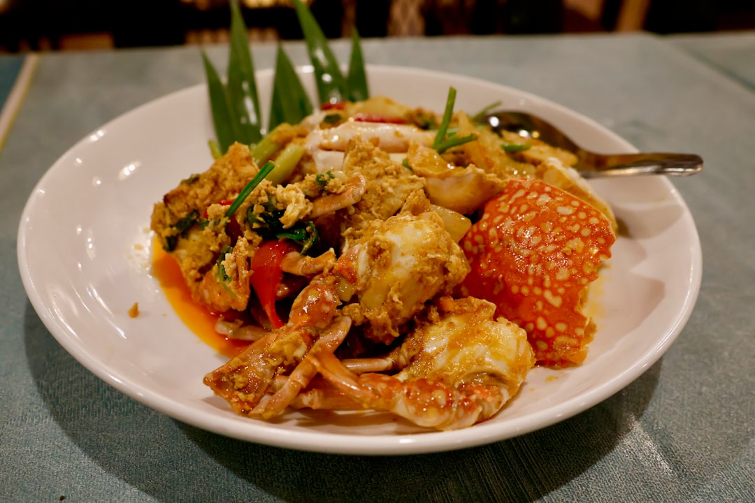 Crab Curry Powder Stir-Fry