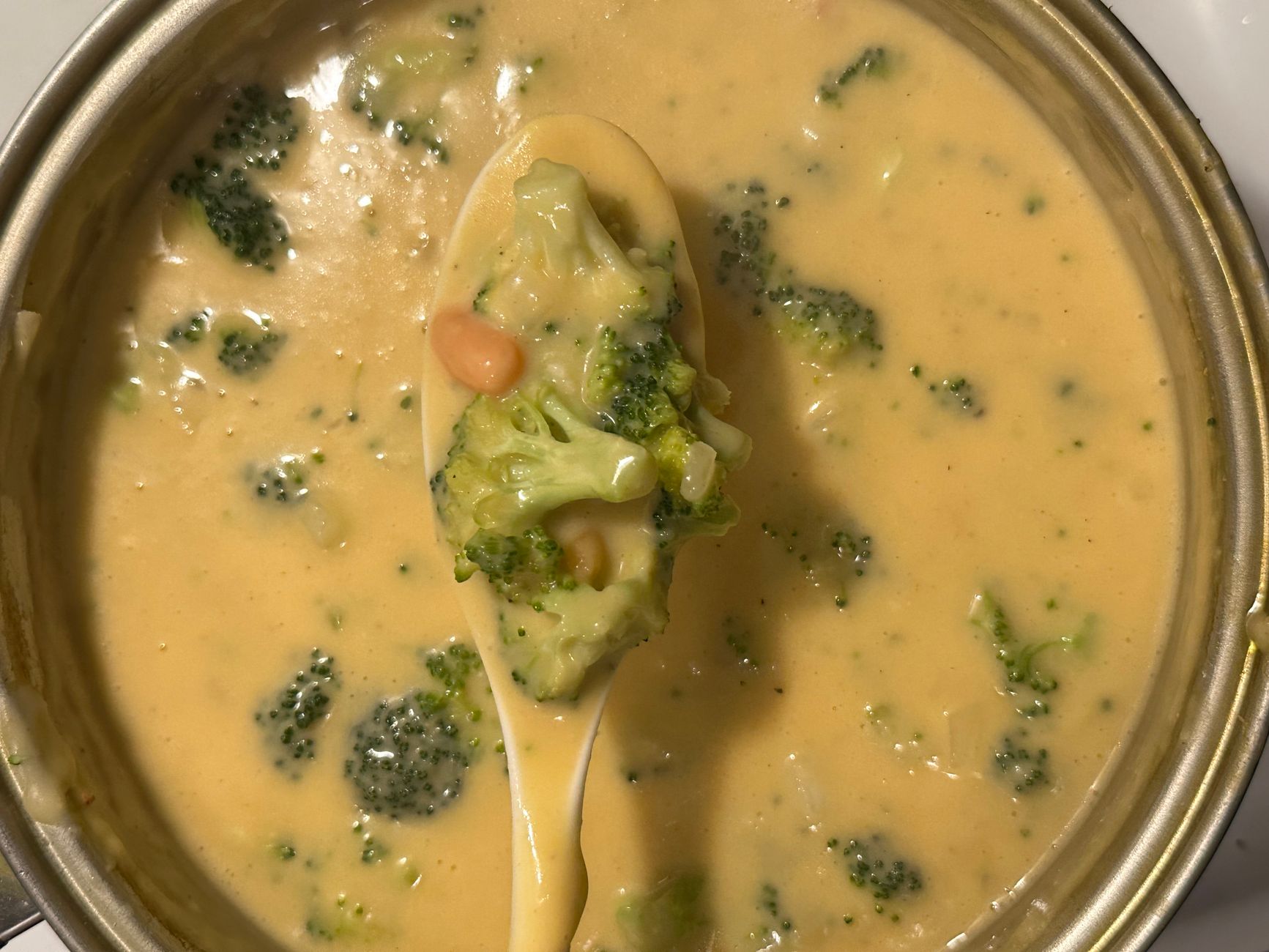 Creamy Broccoli Cheddar Soup