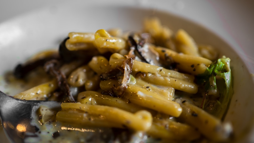 Creamy Penne with Sausage & Mushrooms