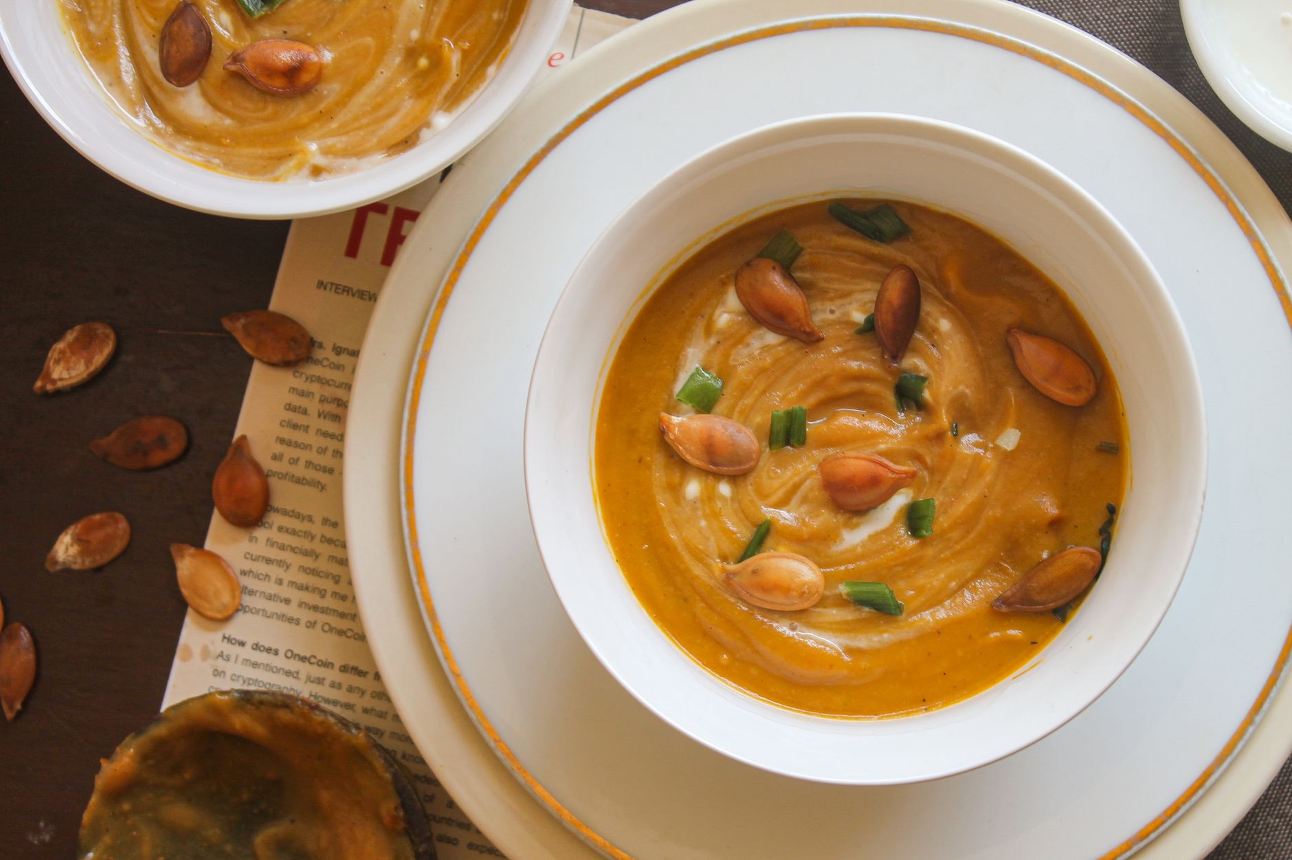 20-Min Creamy Pumpkin Soup