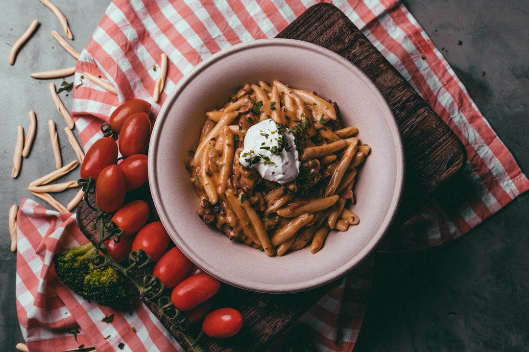 Creamy Sausage Penne with Mushrooms