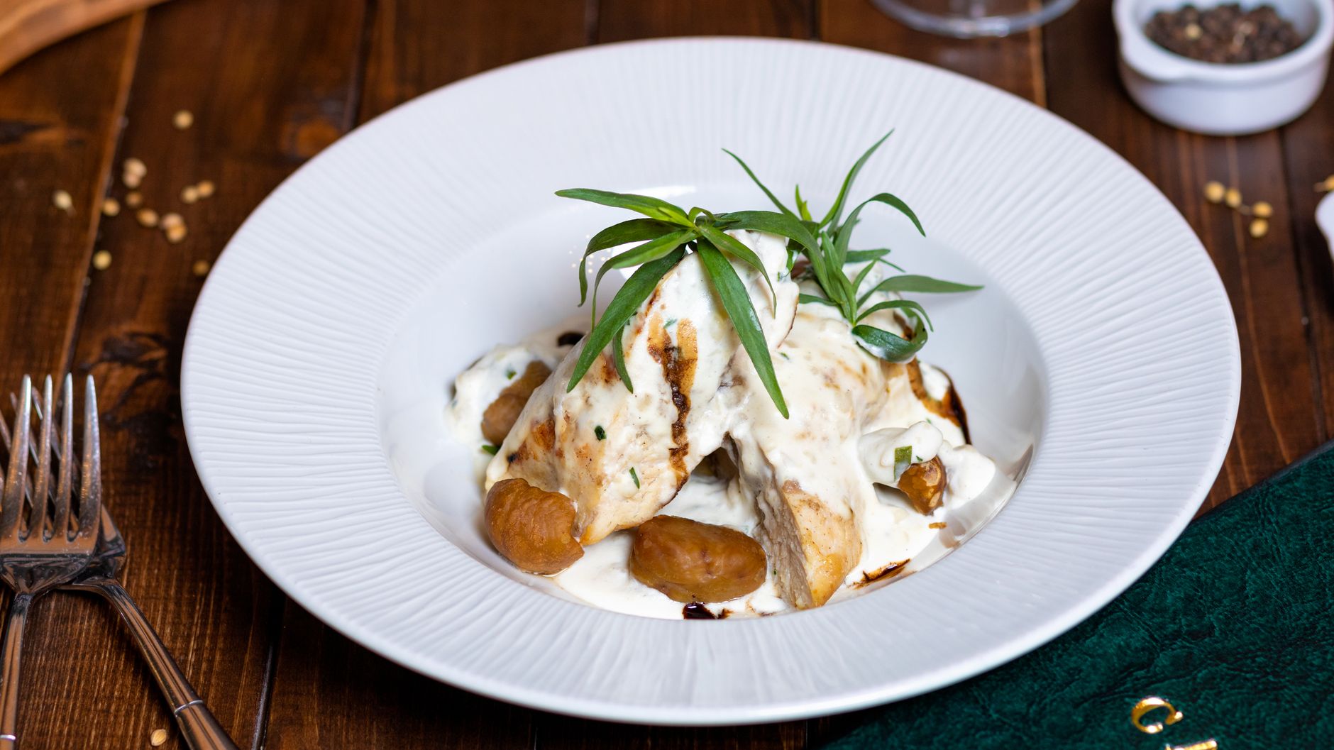 Creamy White Wine Chicken