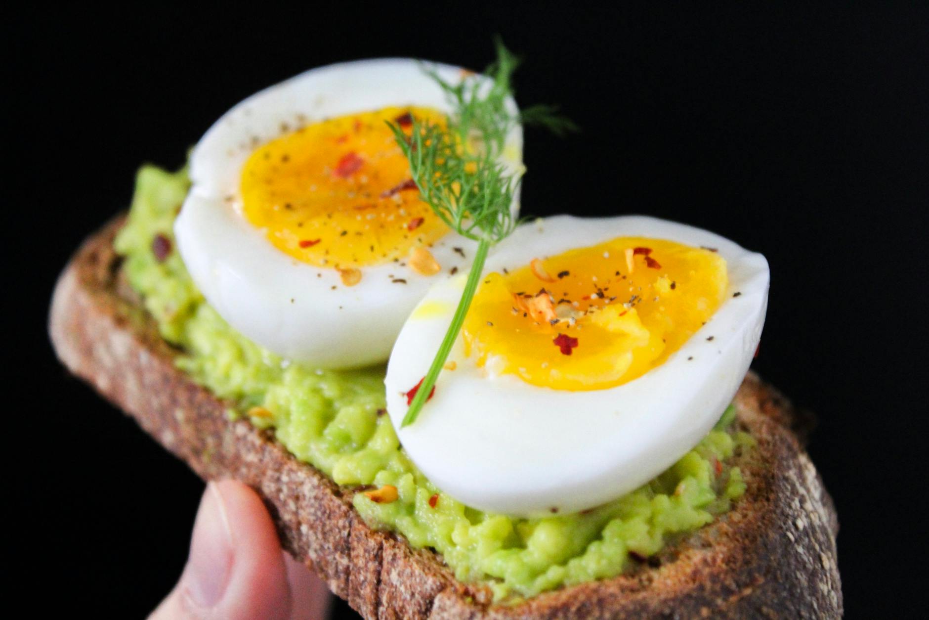 Crispy Avocado Toast with Jammy Egg