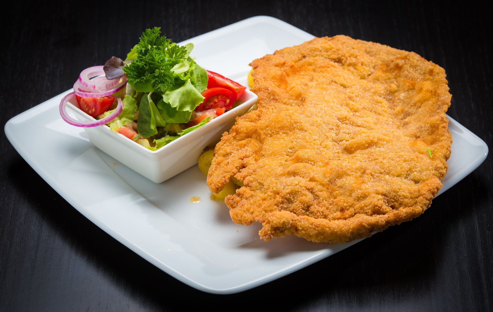 Crispy Beef Milanesa