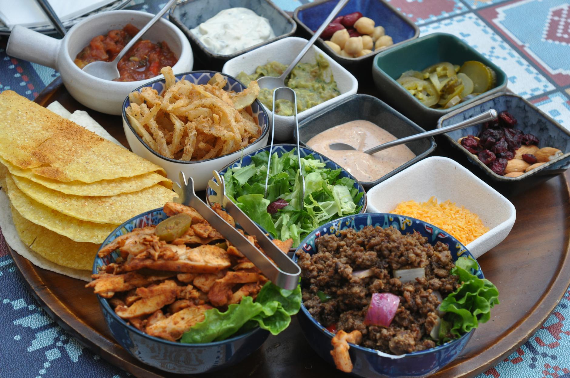 Crispy Beef Taco Salad