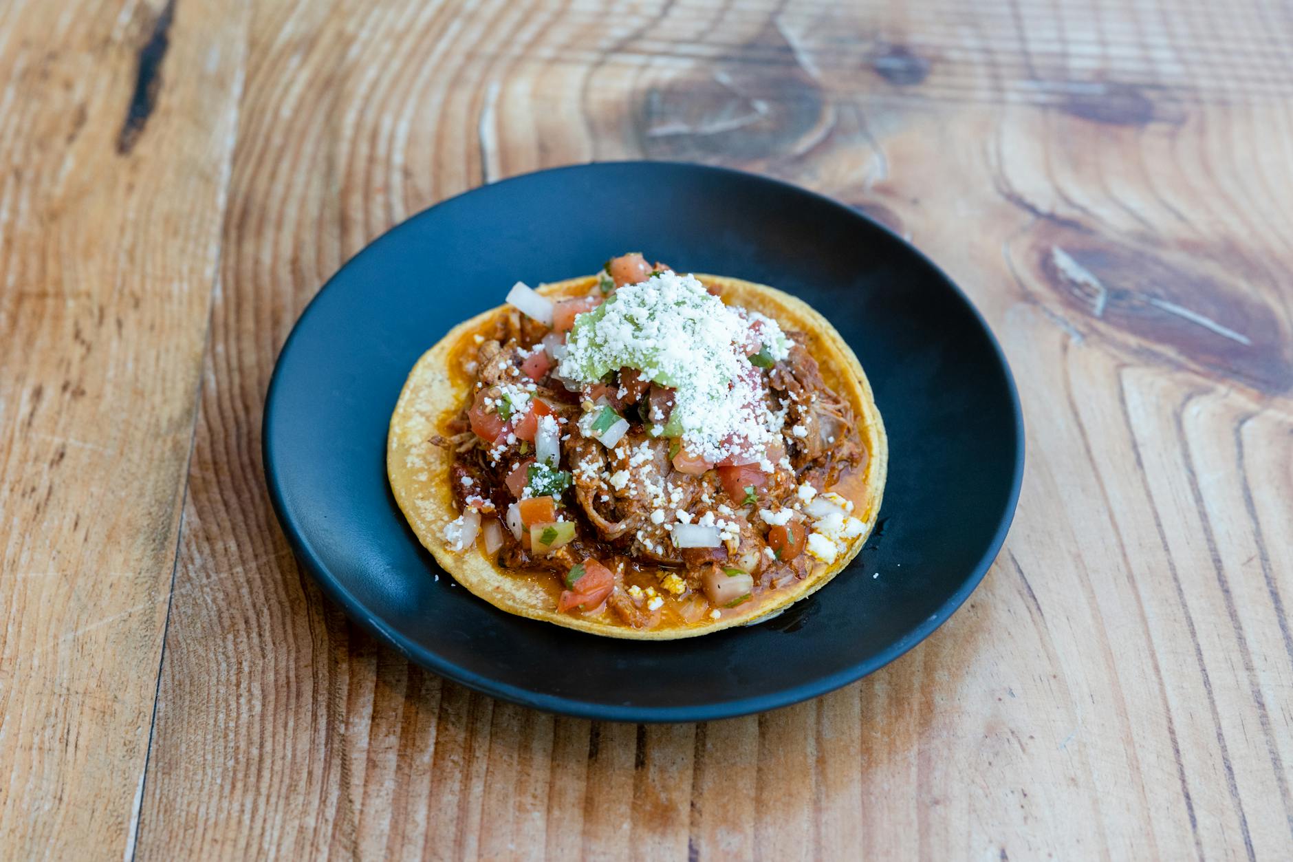 Crispy Beef Tostadas with Lime Cabbage