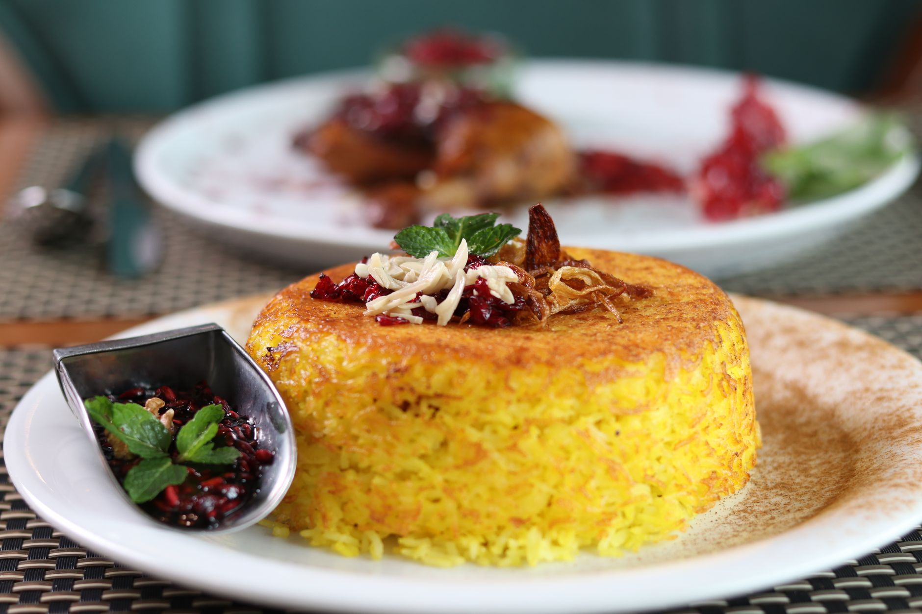 Crispy-Bottom Tahchin Chicken