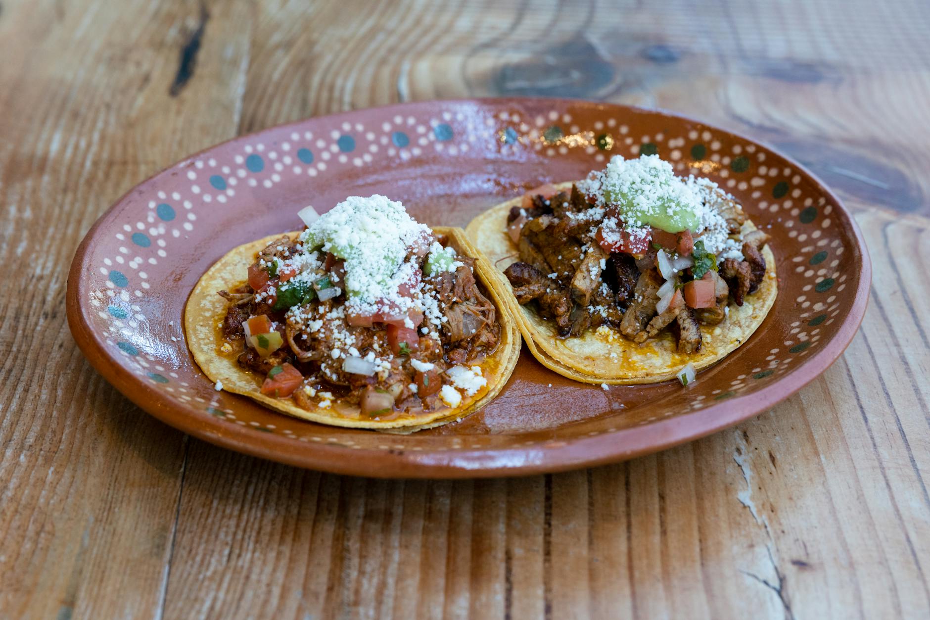 Crispy Brisket Breakfast Tacos