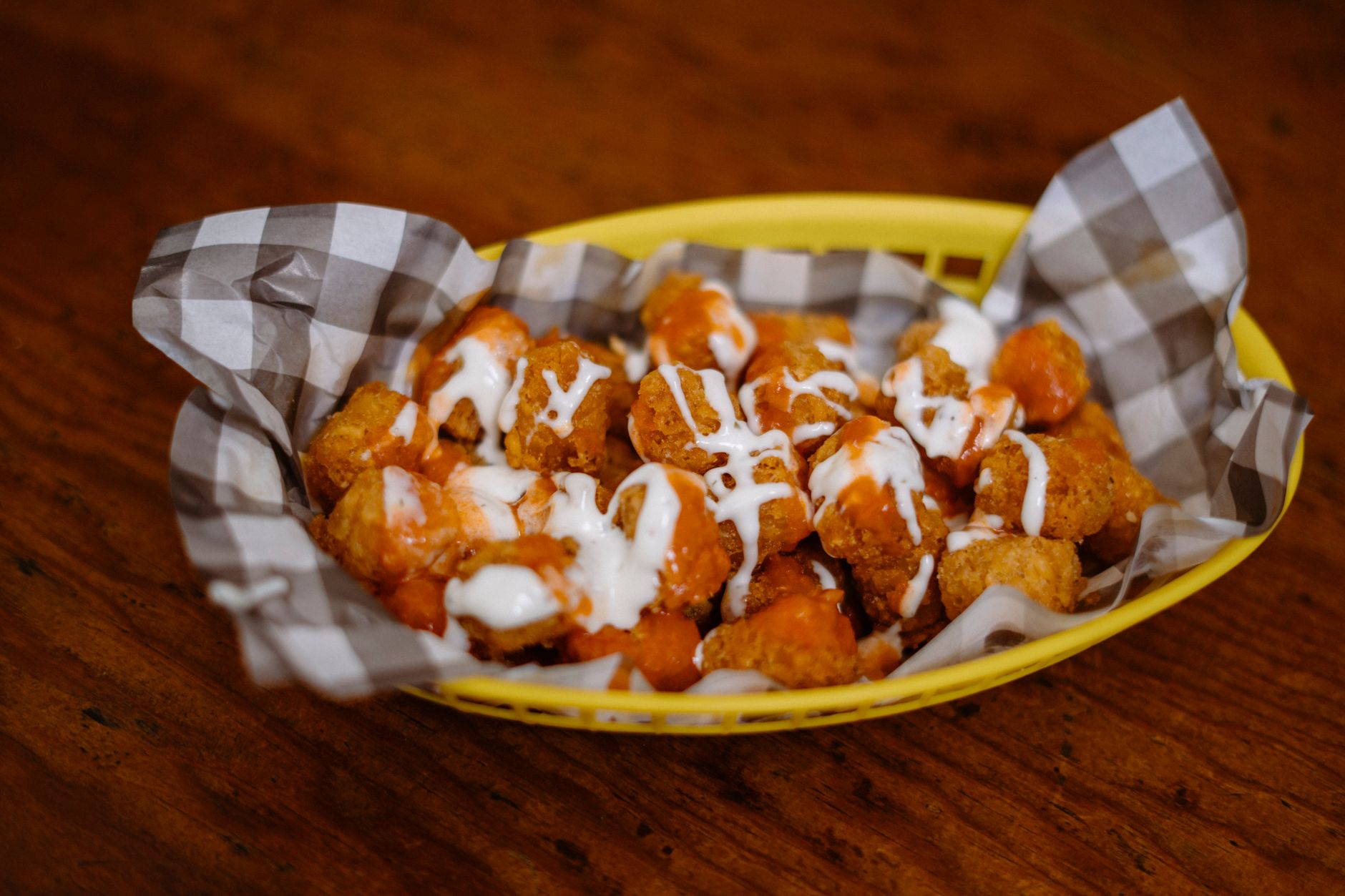 Crispy Buffalo Cauliflower Bites