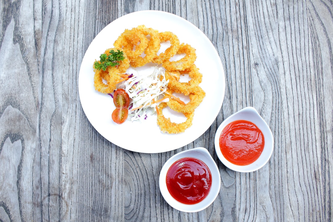 Crispy Calamares with Quick Slaw & Sauce