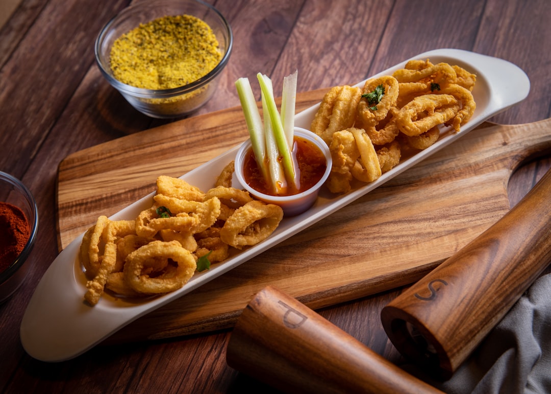 Crispy Calamares with Sweet Chili Dip