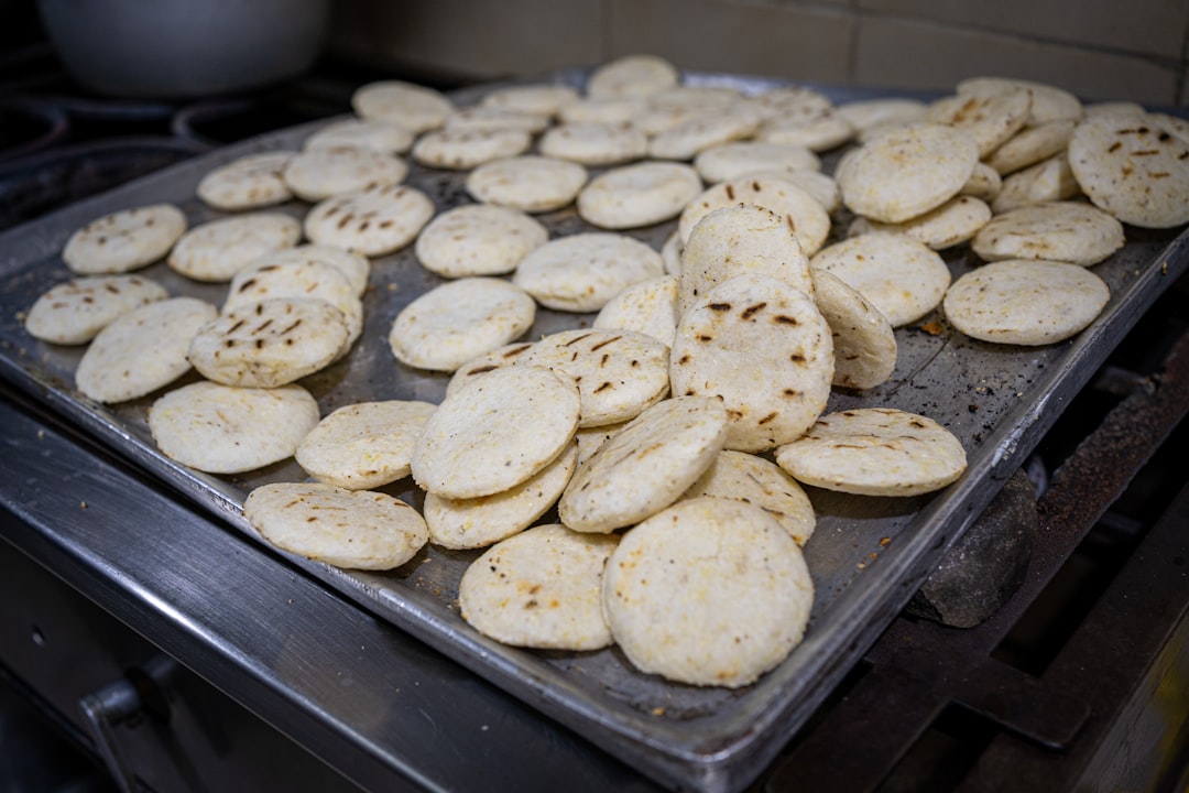 Crispy Cheese Arepas