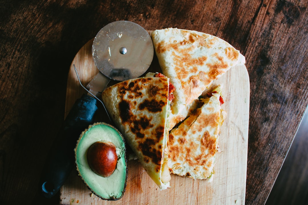 Crispy Cheese & Egg Breakfast Quesadilla