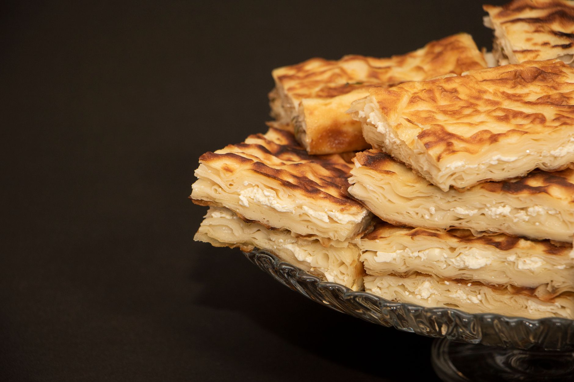 Crispy Cheese Phyllo Triangles