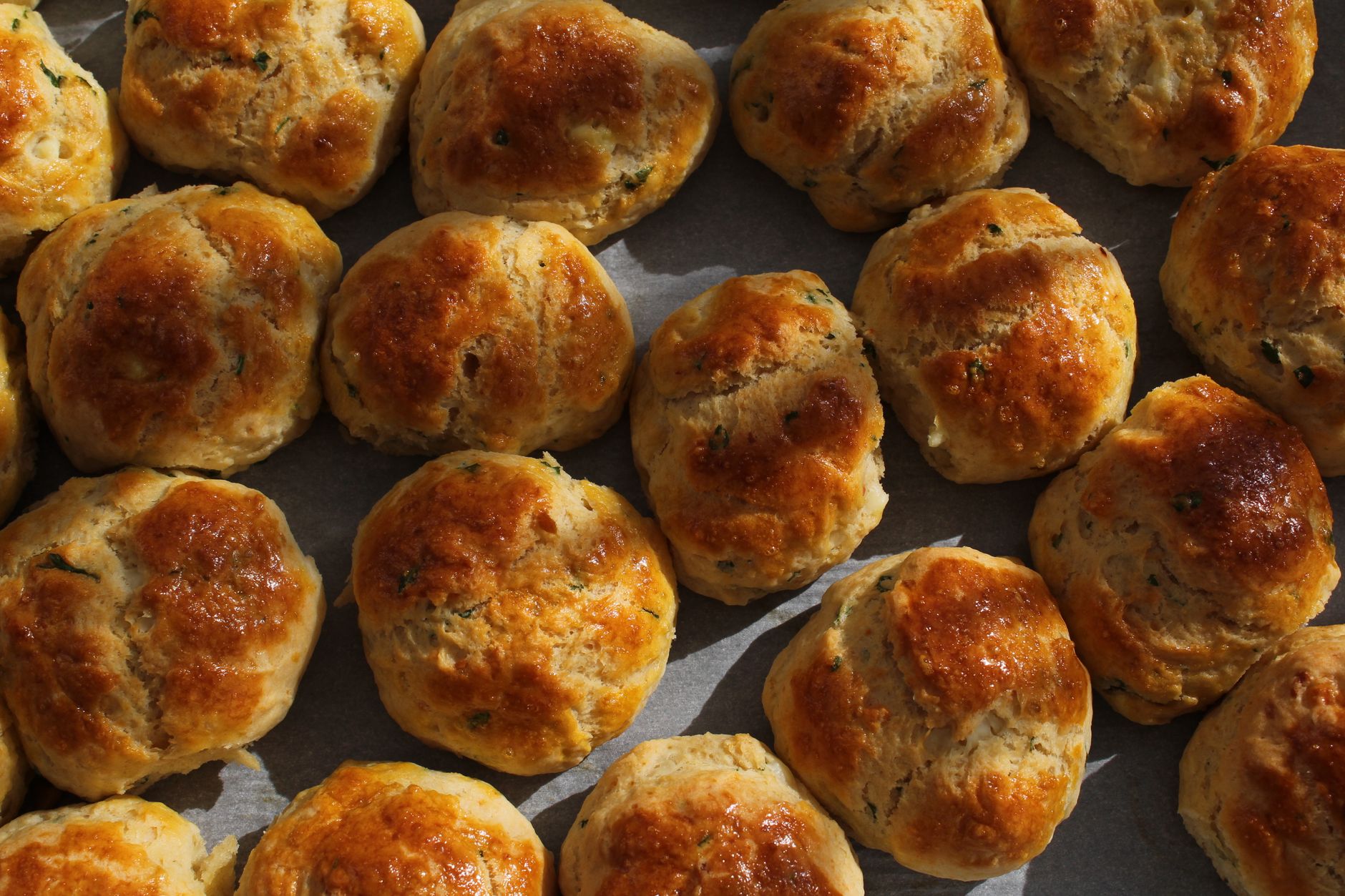 Crispy Cheese Pogácsa Bites