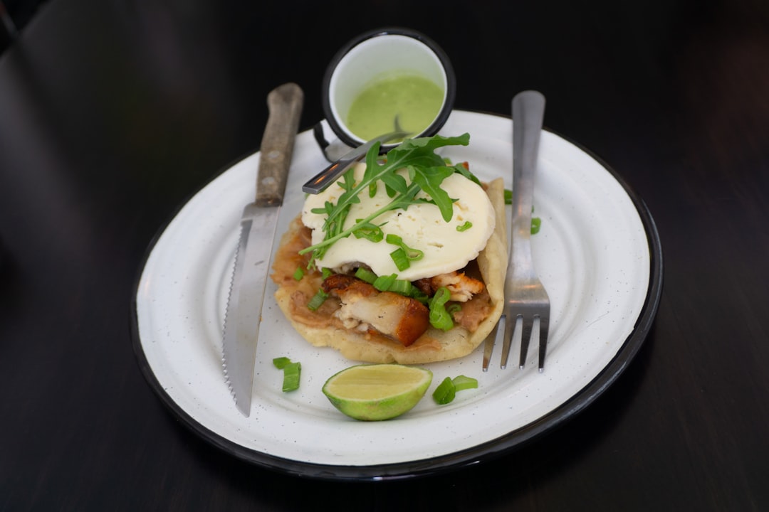 Crispy Chicken Chalugas with Quick Lime Crema