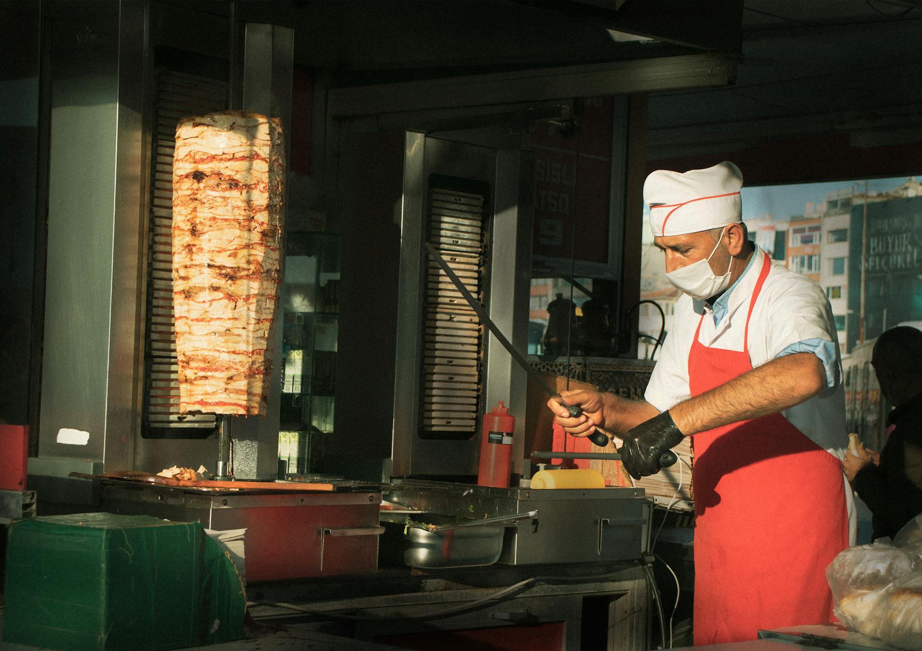 20-Min Crispy Chicken Doner