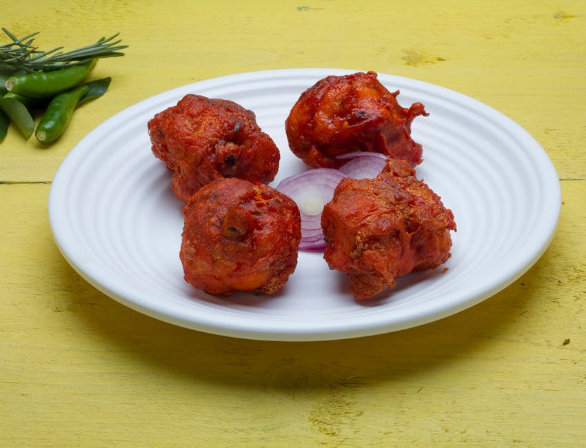 Crispy Chicken Pakora Bites