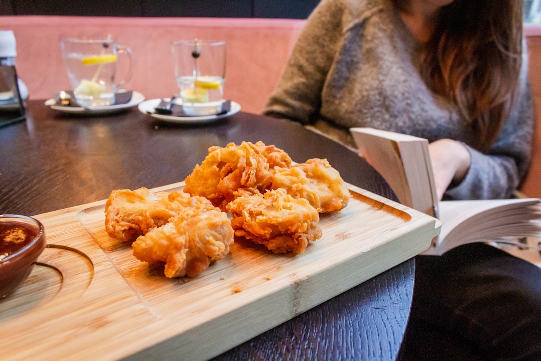 Crispy Chicken Pakora with Mint Yogurt