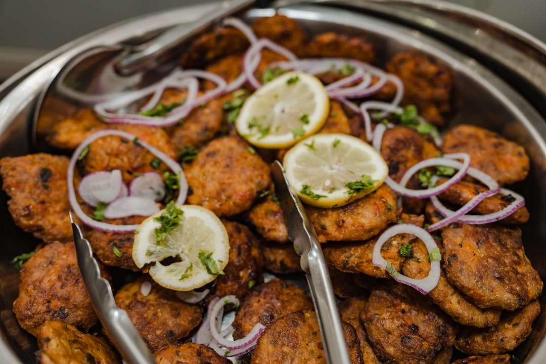 Crispy Chicken Pakora with Quick Pickles