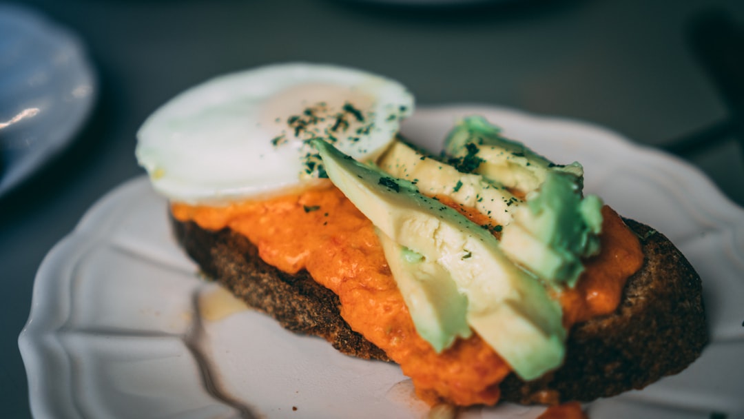 Crispy Chili Oil Avocado Toast with Fried Egg