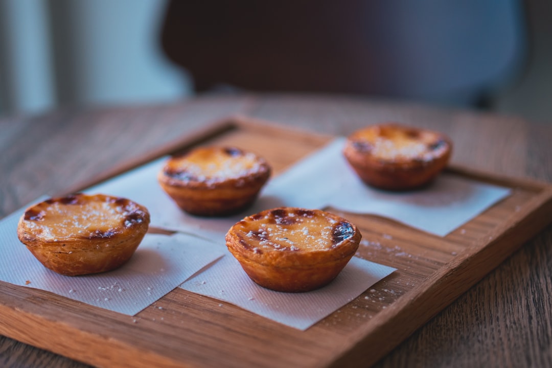 Crispy Custard Tart Bites