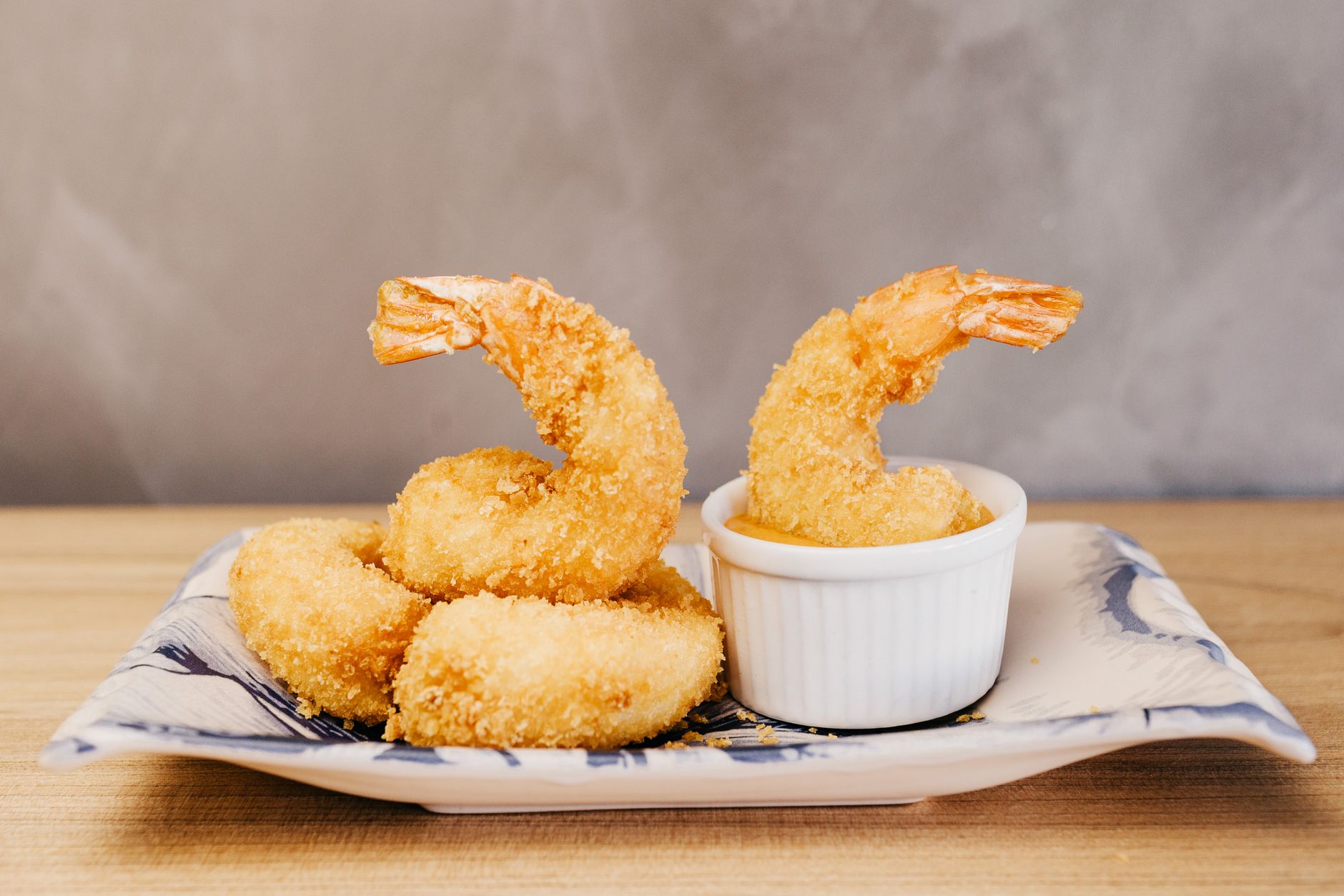 Crispy Ebi Fry with Ponzu Dipping Sauce