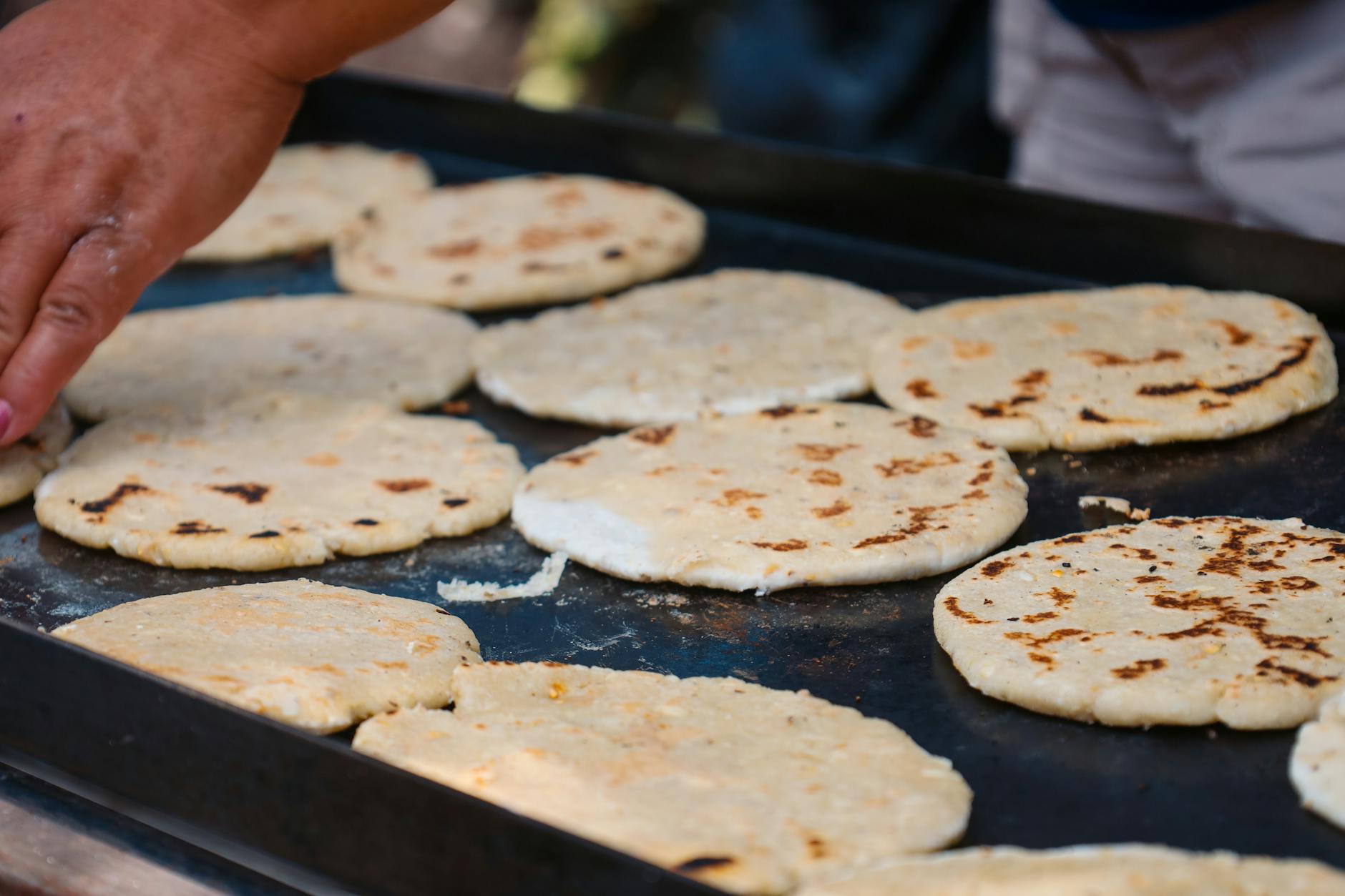 Crispy Egg Arepas — Colombian Fried Pockets