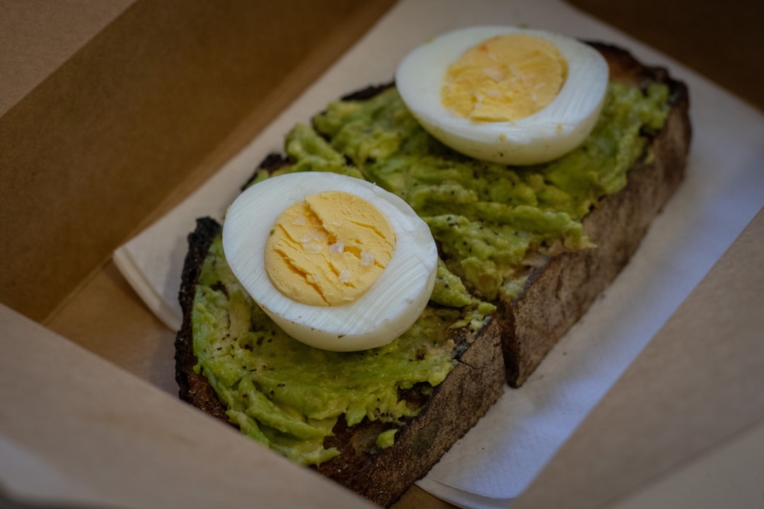 Crispy Egg Avocado Toast with Hot Honey