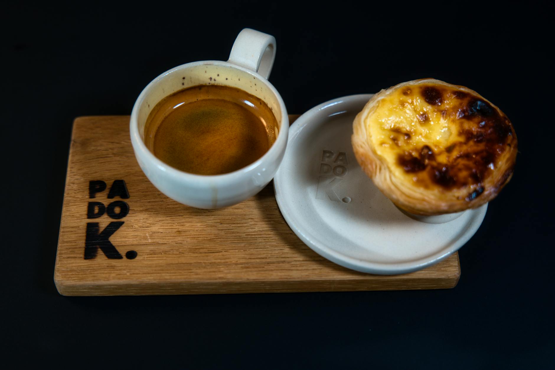 15-Min Crispy Egg Custard Tarts with Espresso