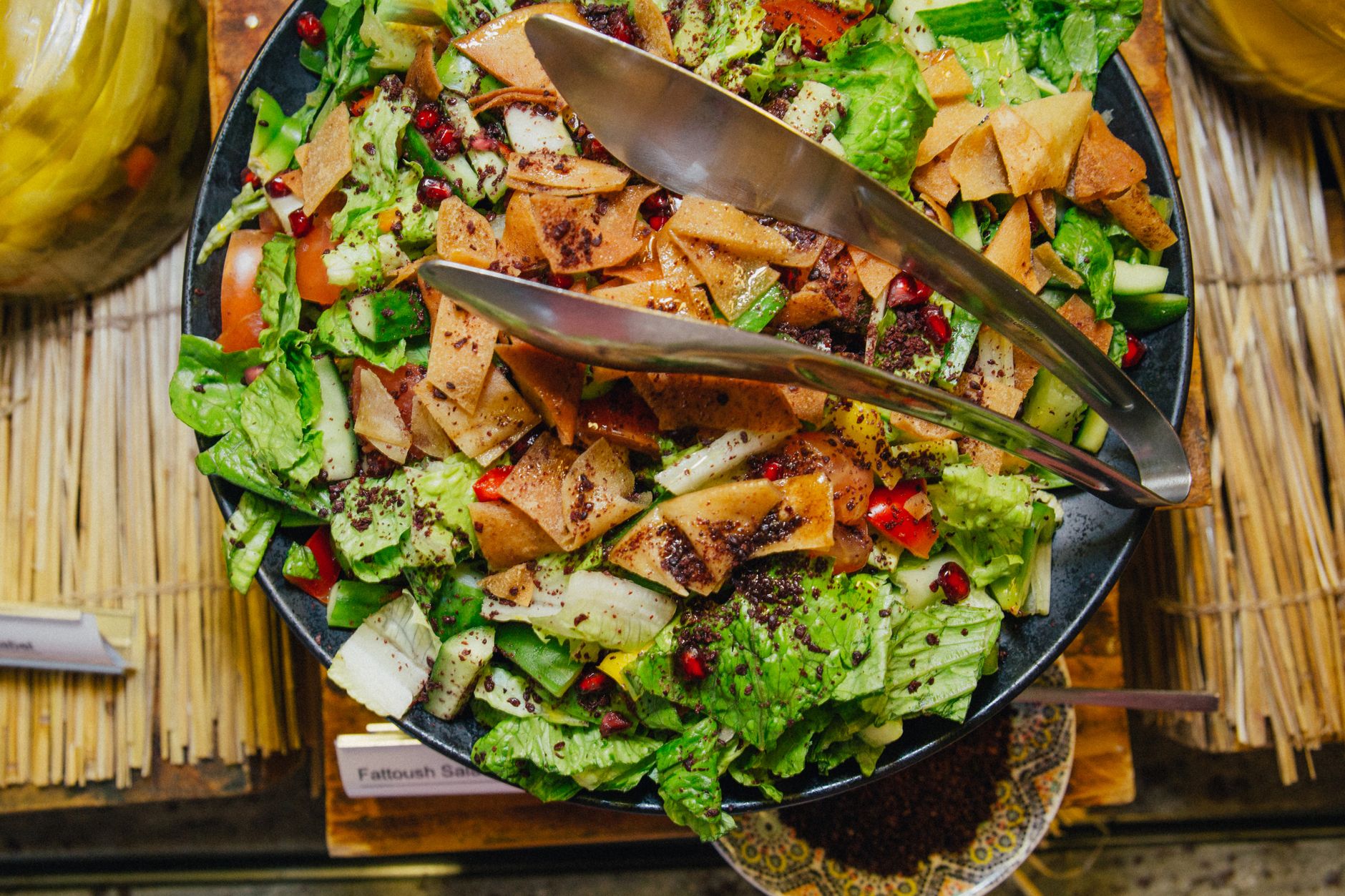 Crispy Fattoush with Lemon & Sumac