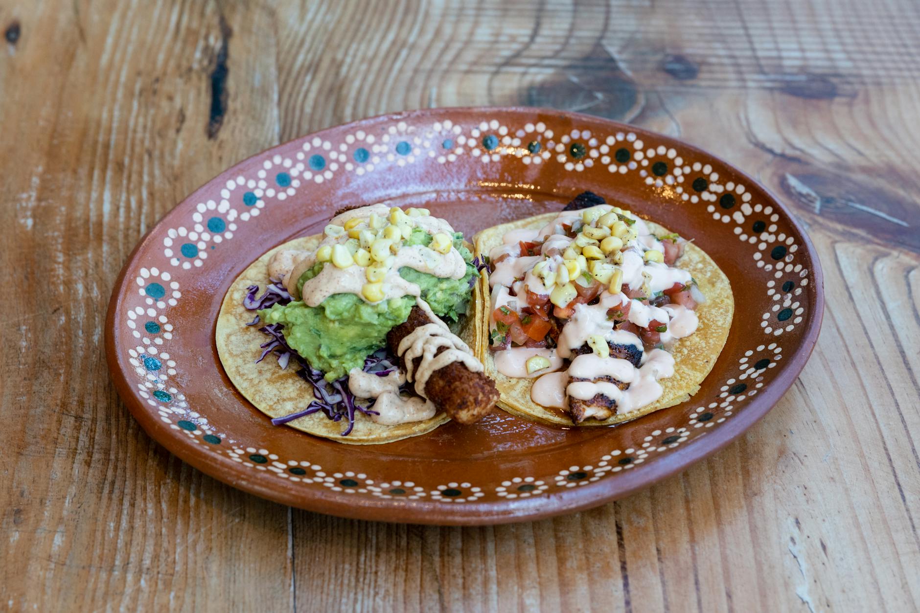 Crispy Fish Tacos with Cabbage Slaw