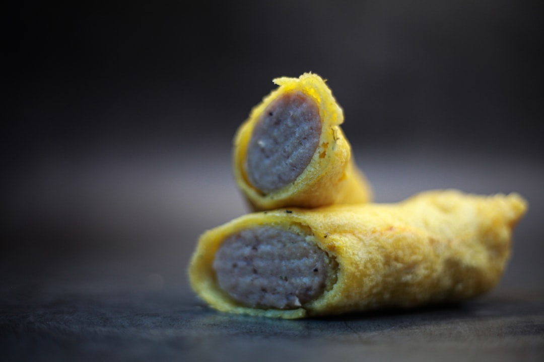 Crispy Frikandel with Curry & Mustard